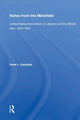 Book cover of: Notes From The Minefield. By: Irene L. Gendzier