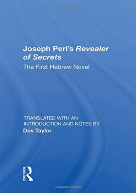Book cover of: Joseph Perl’s Revealer of Secrets. By: Joseph Perl