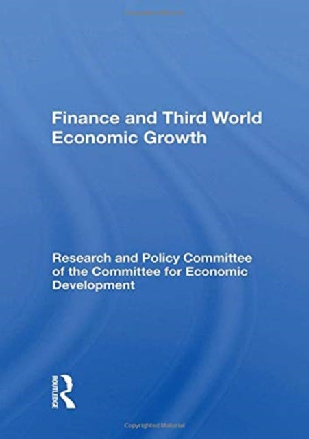 Book cover of: Finance And Third World Economic Growth