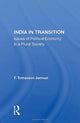 Book cover of: India In Transition. By: F. Tomasson Jannuzi