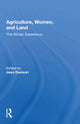 Book cover of: Agriculture, Women, And Land. By: Jean Davison