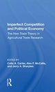 Book cover of: Imperfect Competition And Political Economy. By: Colin Carter