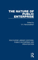 Book cover of: Nature of Public Enterprise. By: V. V. Ramanadham