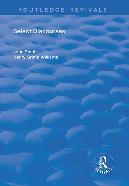 Book cover of: Select Discourses. By: John Smith