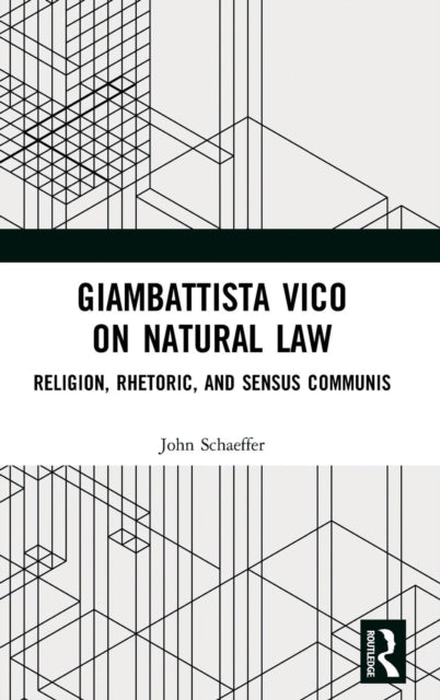 Book cover of: Giambattista Vico on Natural Law. By: John Schaeffer