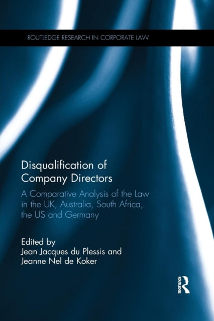 Book cover of: Disqualification of Company Directors. By: Jean Jacques du Plessis