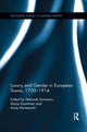 Book cover of: Luxury and Gender in European Towns, 1700-1914. By: Deborah Simonton
