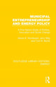 Book cover of: Municipal Entrepreneurship and Energy Policy. By: Alison E. Woodward