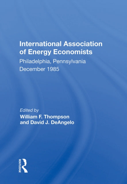Book cover of: World Energy Markets