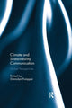 Book cover of: Climate and Sustainability Communication. By: Donnalyn Pompper