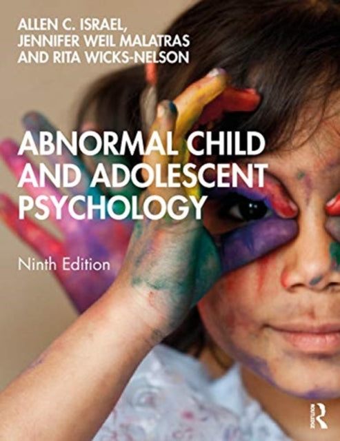 Book cover of: Abnormal Child and Adolescent Psychology. By: Allen C. Israel