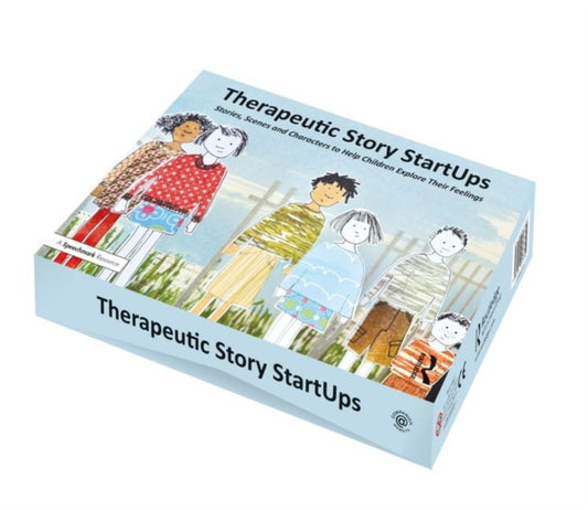 Book cover of: Therapeutic Story StartUps. By: Angela Amos