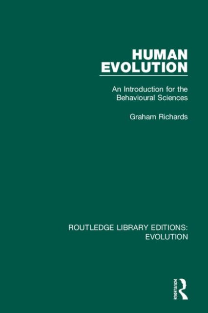 Book cover of: Human Evolution. By: Graham Richards