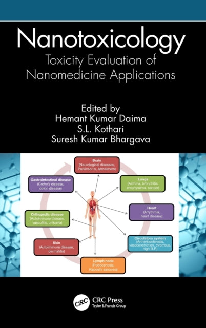Book cover of: Nanotoxicology. By: Hemant Kumar Daima