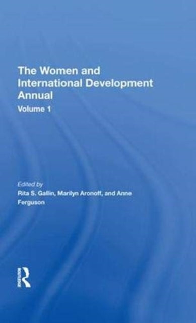 Book cover of: Women And International Development Annual, Volume 1