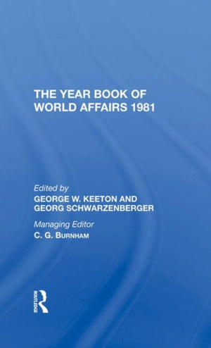 The Year Book Of World Affairs, 1981