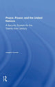 Book cover of: Peace, Power, And The United Nations. By: Joseph P. Lorenz