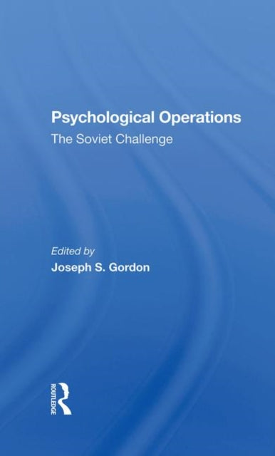 Book cover of: Psychological Operations. By: Joseph S. Gordon