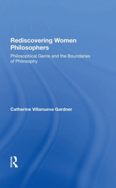 Book cover of: Rediscovering Women Philosophers