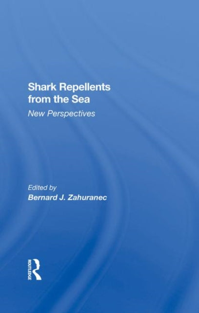 Book cover of: Shark Repellents From The Sea. By: Bernard J. Zahuranec