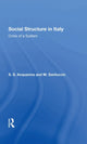 Book cover of: Social Structure In Italy. By: Sabino Acquaviva