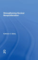 Book cover of: Strengthening Nuclear Nonproliferation