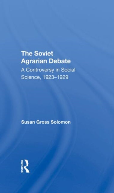 Book cover of: Soviet Agrarian Deba. By: Peter H. Solomon