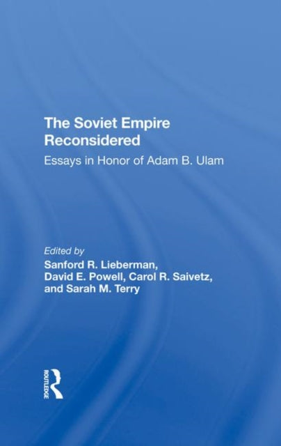 Book cover of: Soviet Empire Reconsidered. By: Sanford R. Lieberman