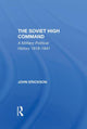 Book cover of: Soviet High Command