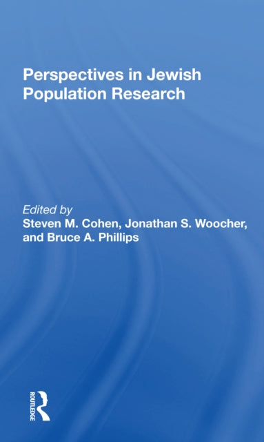 Book cover of: Perspectives In Jewish Population Research. By: Steven Martin Cohen