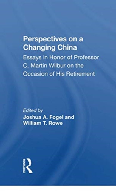 Book cover of: Perspectives On A Changing China. By: Joshua A. Fogel