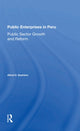 Book cover of: Public Enterprises In Peru. By: Alfred H. Saulniers