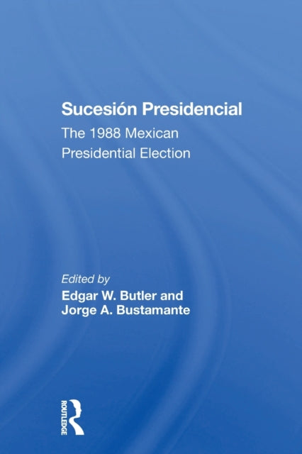 Book cover of: Sucesion Presidencial. By: Edgar W Butler