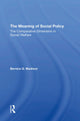Book cover of: Meaning Of Social Policy
