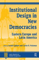 Book cover of: Institutional Design In New Democracies. By: Arend Lijphart