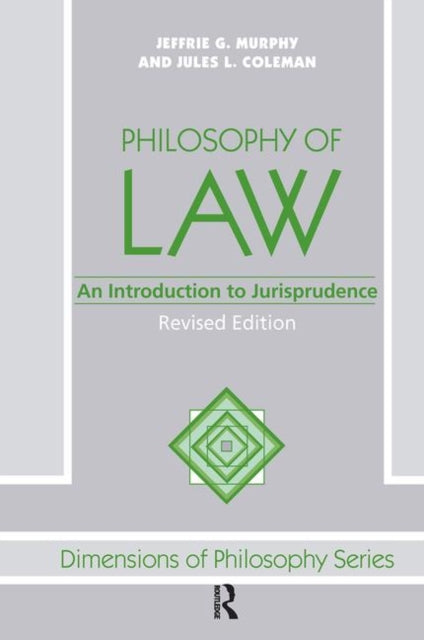 Book cover of: Philosophy Of Law. By: Jeffrie G. Murphy