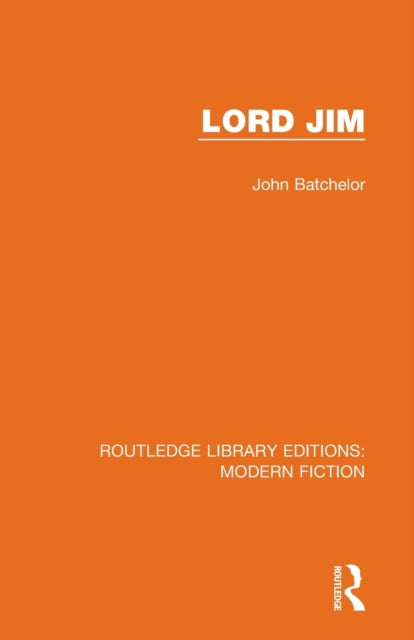 Book cover of: Lord Jim. By: John Batchelor