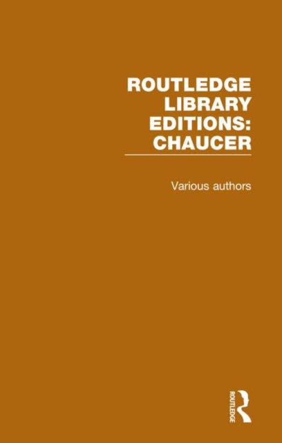 Book cover of: Routledge Library Editions: Chaucer