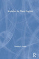 Book cover of: Statistics in Plain English. By: Timothy C. Urdan