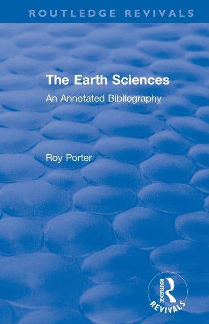Book cover of: Earth Sciences. By: Roy Porter