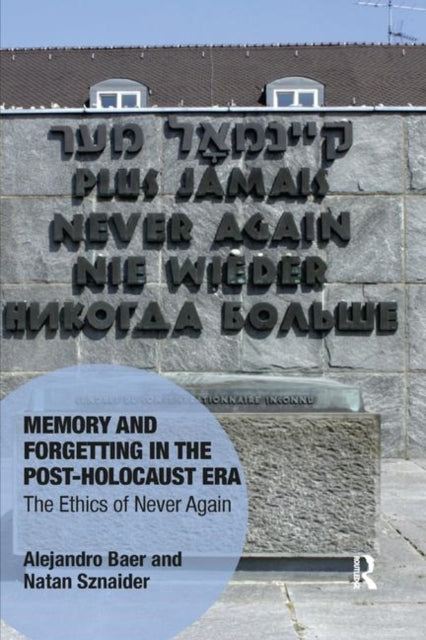 Book cover of: Memory and Forgetting in the Post-Holocaust Era
