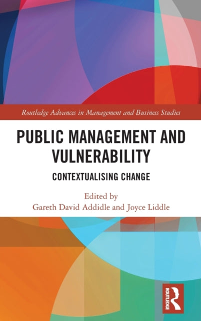 Book cover of: Public Management and Vulnerability. By: Gareth Addidle
