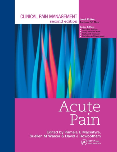 Book cover of: Clinical Pain Management : Acute Pain. By: Pamela E. Macintyre