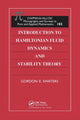 Book cover of: Introduction to Hamiltonian Fluid Dynamics and Stability Theory. By: Gordon E. Swaters