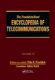 Book cover of: Froehlich/Kent Encyclopedia of Telecommunications. By: Fritz E. Froehlich
