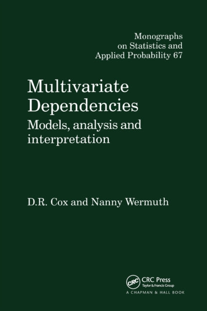 Book cover of: Multivariate Dependencies. By: David R. Cox