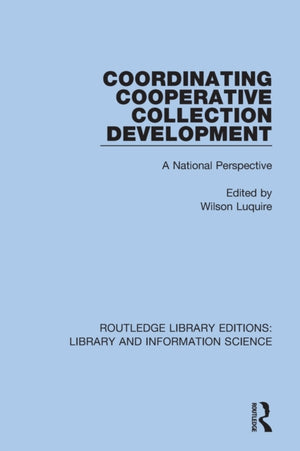 Coordinating Cooperative Collection Development