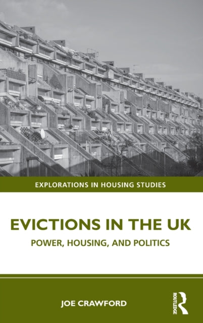 Book cover of: Evictions in the UK. By: Joe Crawford