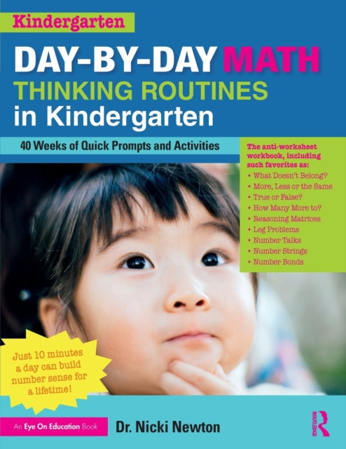Book cover of: Day-by-Day Math Thinking Routines in Kindergarten. By: Nicki Newton