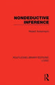 Book cover of: Nondeductive Inference. By: Robert John Ackermann